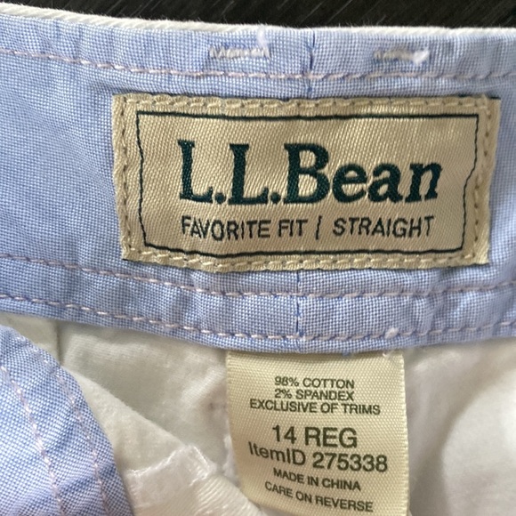 🍍LLBEAN🍍SHORTS🍍SIZE 14🍍L1 - Picture 3 of 3